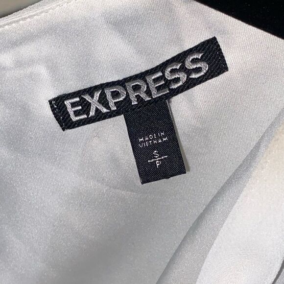 Express Maxi Dress Ombre Sleeveless V-Neck Stripes Small - Picture 5 of 6